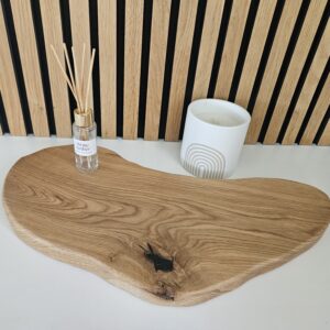 Deska hrastova, asimetrična 45 cm