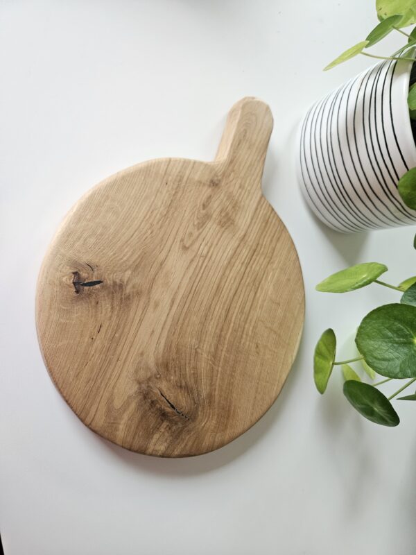 Okrogla deska oreh 30 cm